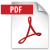 Icon representing a PDF file, featuring a stylized document with a folded corner and the Adobe logo.