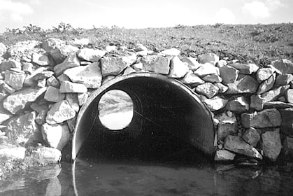 Culvert shot